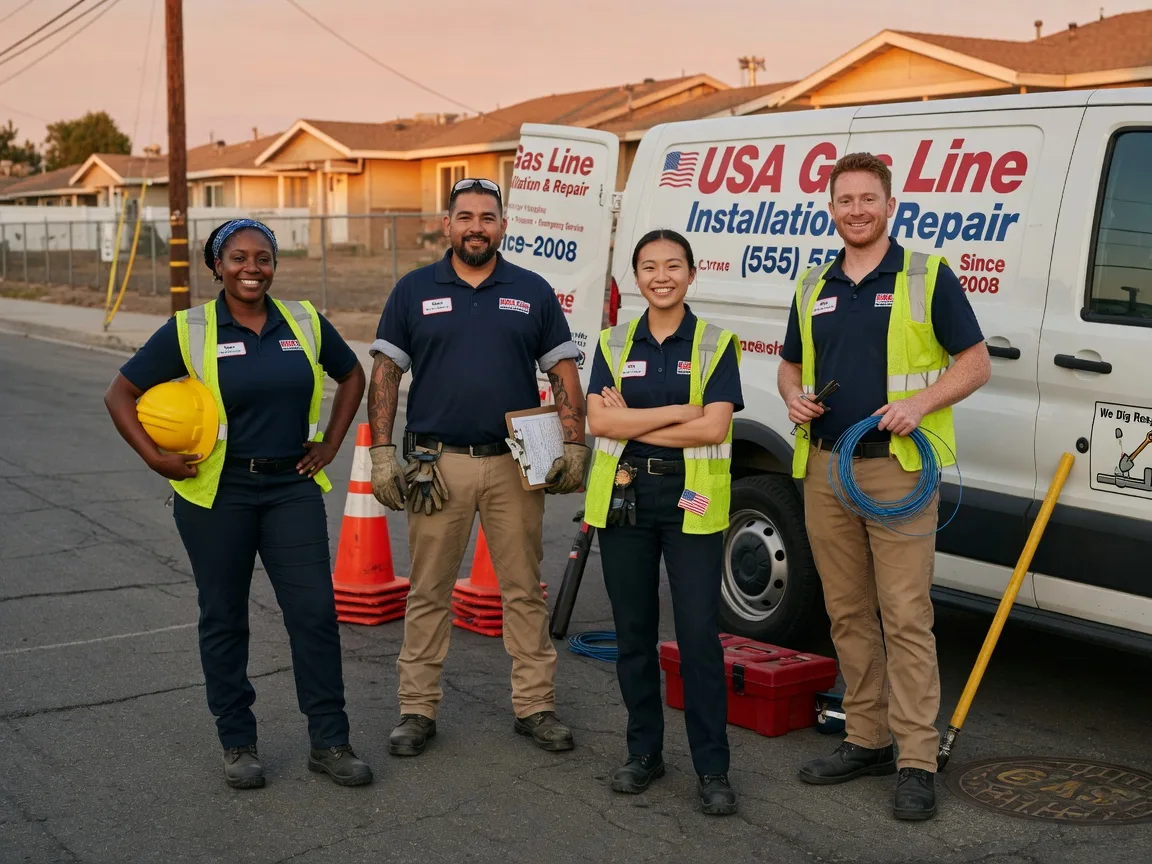 Gas Line Installation company in Jenner, CA